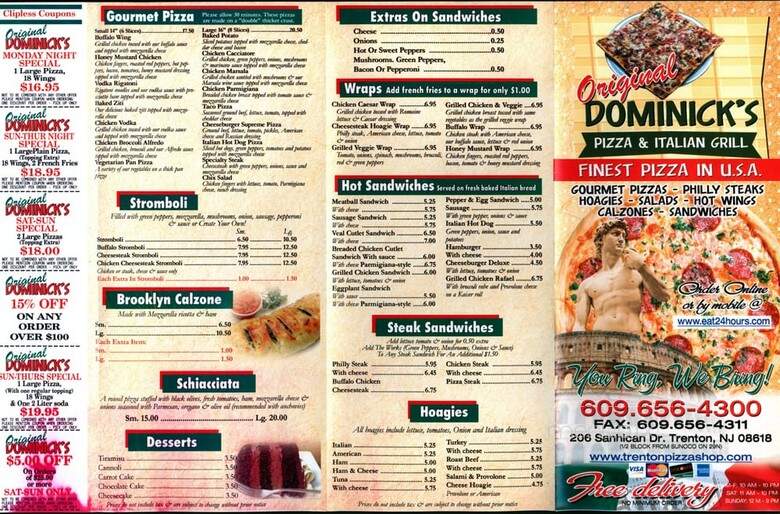 Original Dominicks Pizza - Trenton, NJ