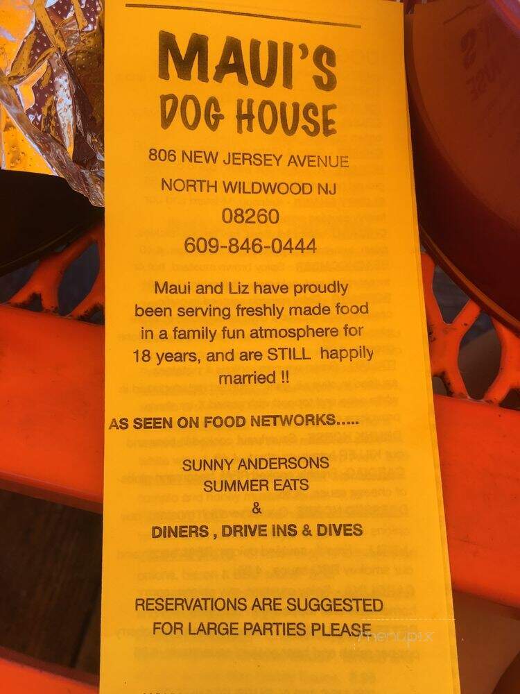 Maui's Dog House - North Wildwood, NJ
