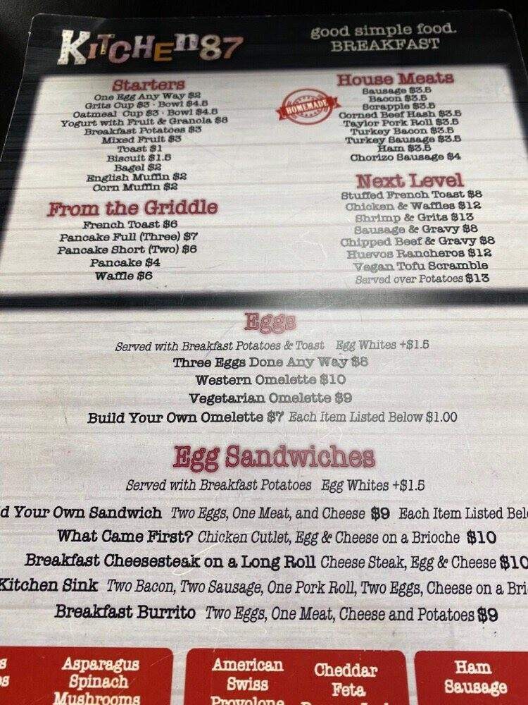 George's Restaurant - Mount Holly, NJ menu_pic