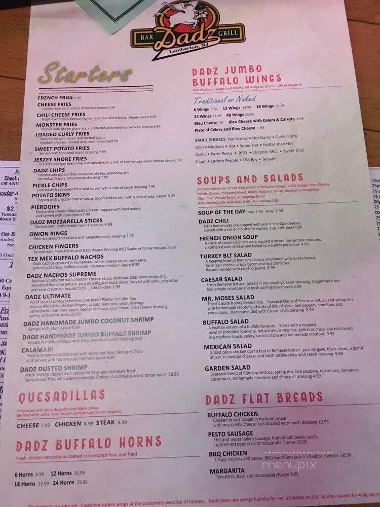 Mighty Tasty - Lumberton, NJ menu_pic