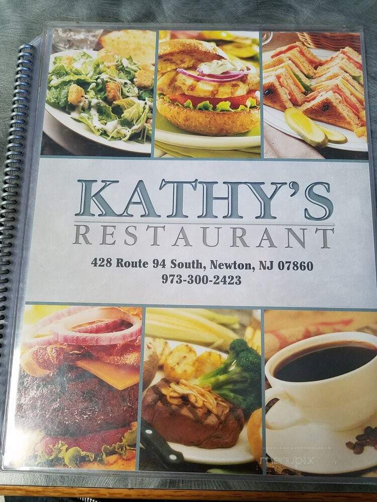 Kathy's Restaurant - Newton, NJ menu_pic