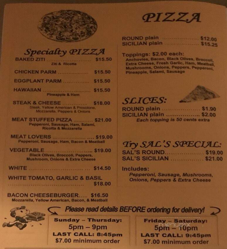 Sal's Pizza & Restaurant - Landing, NJ