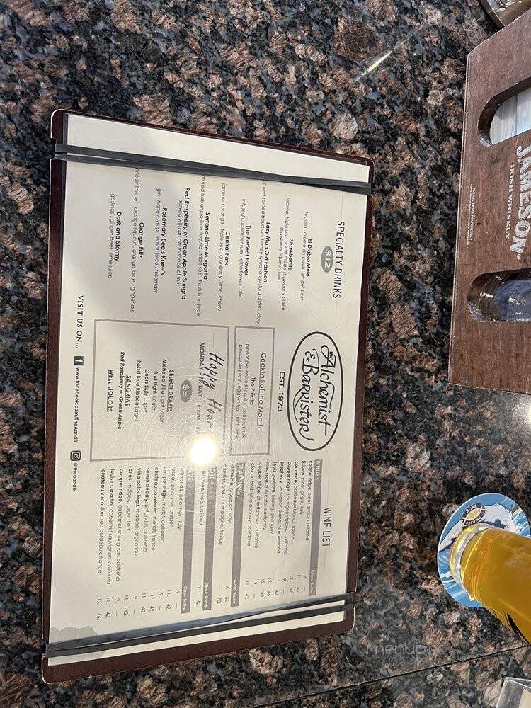 Alchemist & Barrister - Princeton, NJ