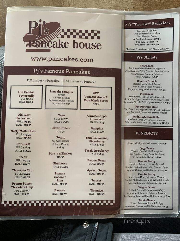 P J's Pancake House Restaurant - Princeton, NJ