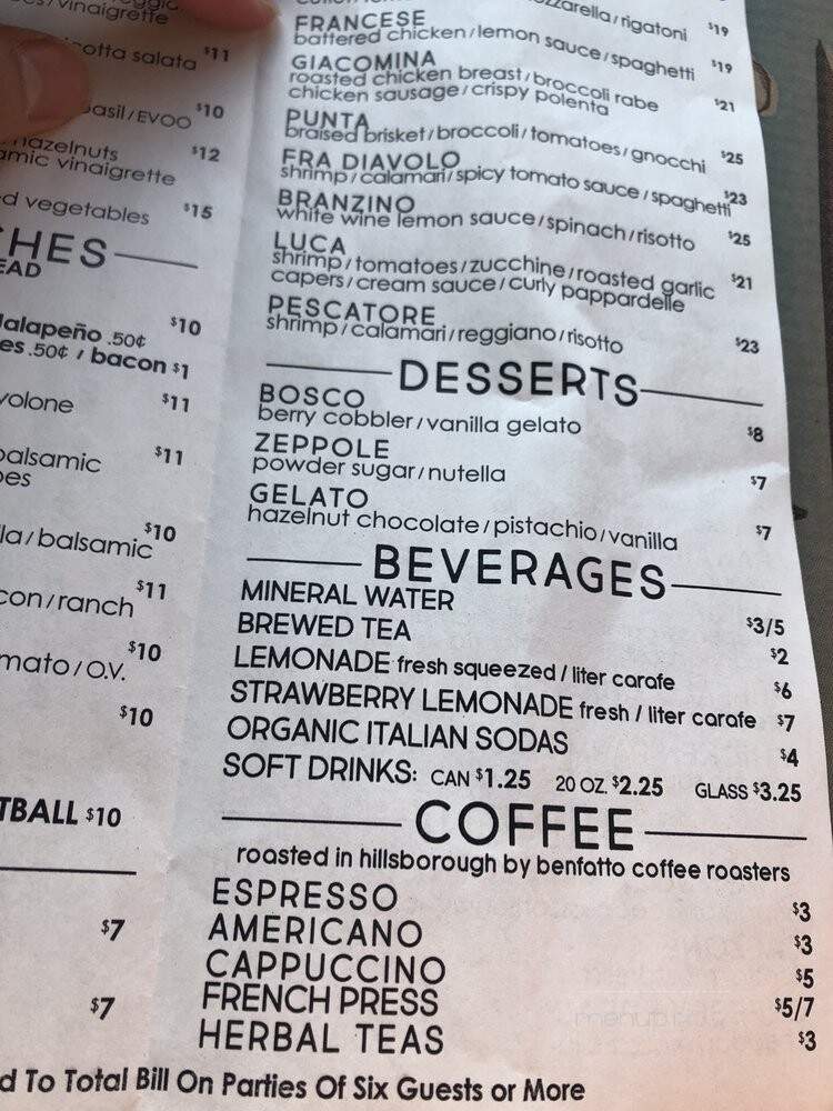Victors Pizzeria & Restaurant - Hillsborough, NJ menu_pic