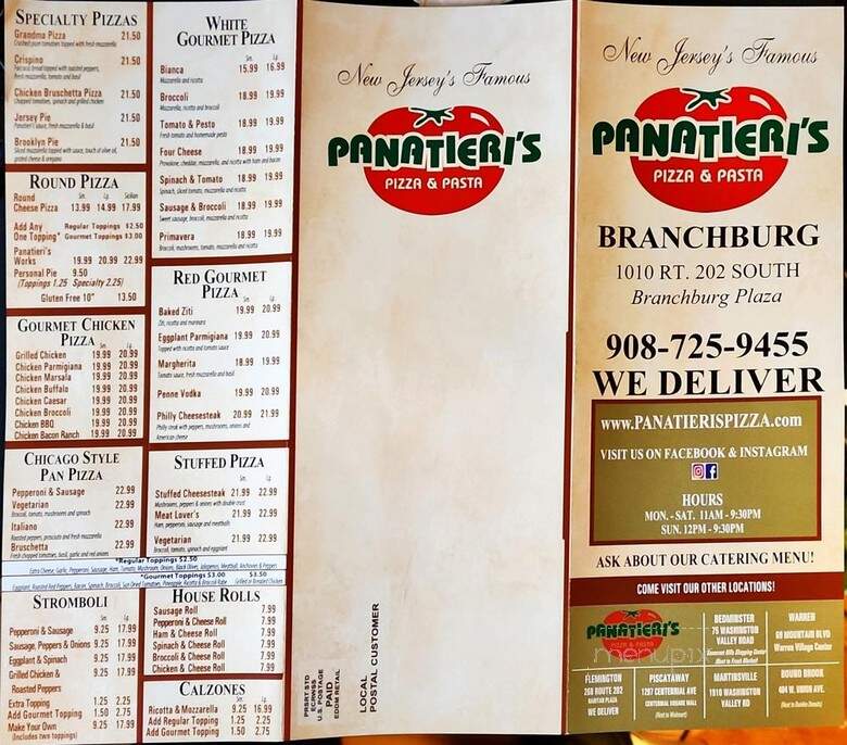 Panatieri's Pizza - Branchburg, NJ