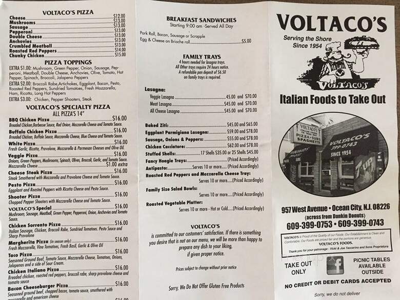 Voltaco's Italian Foods - Ocean City, NJ