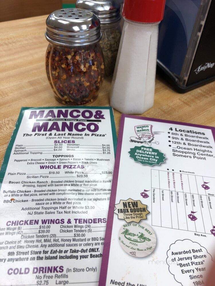 Mack & Manco Pizza - Ocean City, NJ