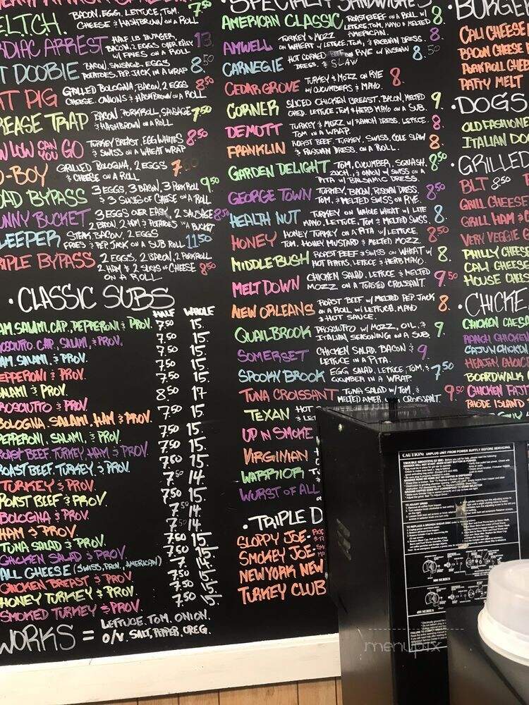 Corner Cafe & Grill - Somerset, NJ menu_pic