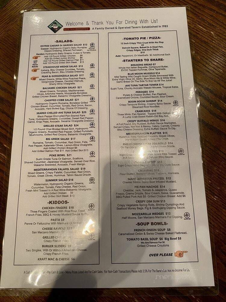 Rafferty Gourmet - New Brunswick, NJ menu_pic