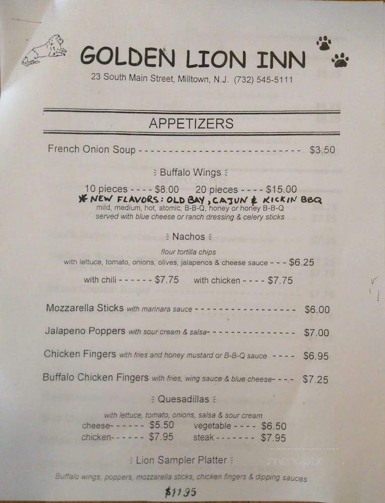 Golden Lion Inn - Milltown, NJ