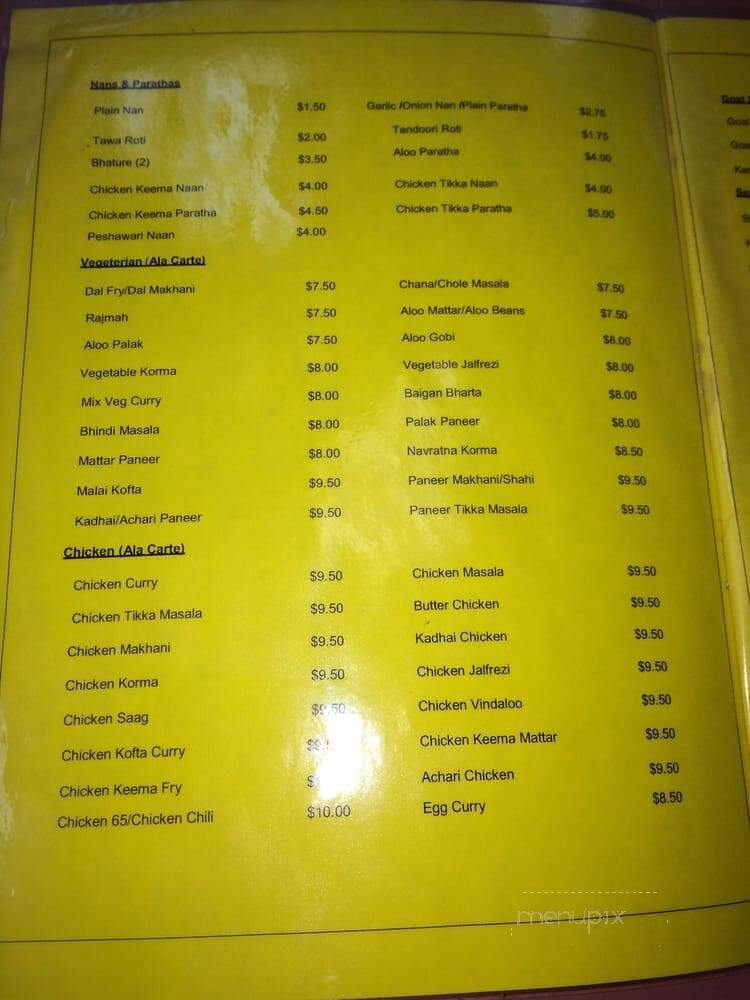 Kabab & Curry Express - Edison, NJ menu_pic