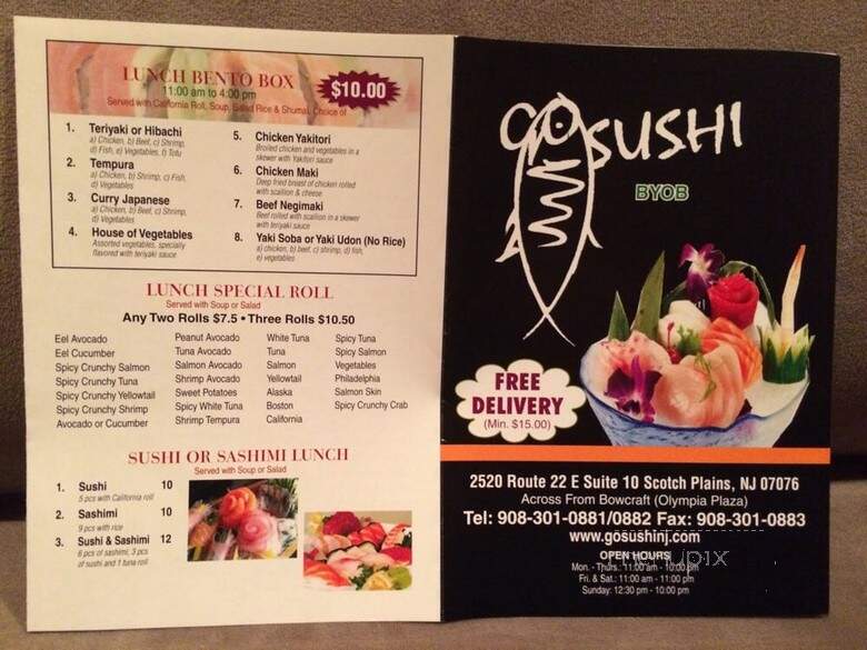 Go Sushi - Scotch Plains, NJ