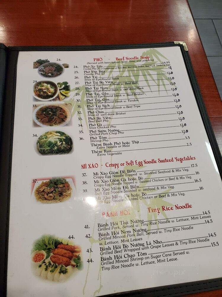 Pho Anh Dao - Edison, NJ menu_pic