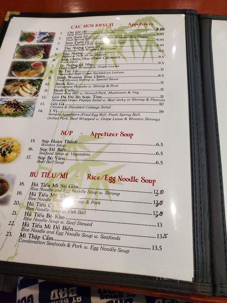 Pho Anh Dao - Edison, NJ menu_pic