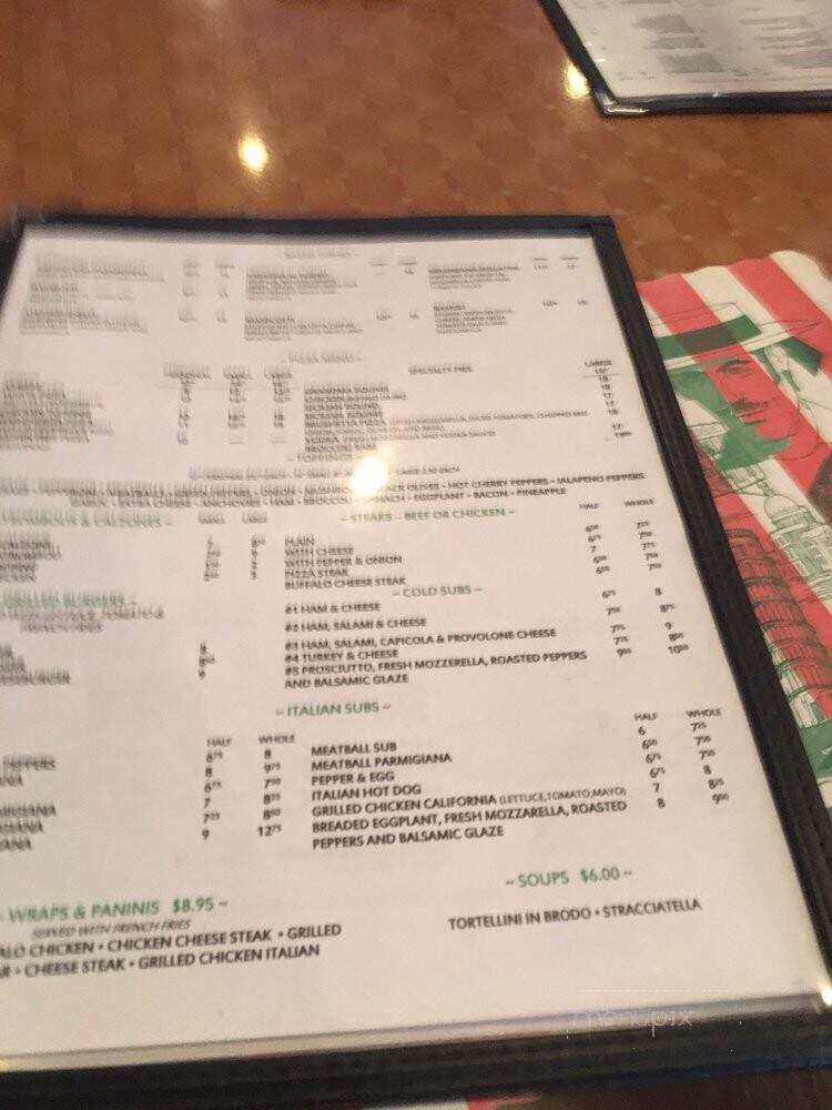 Ferraro's Pizzeria - Edison, NJ menu_pic