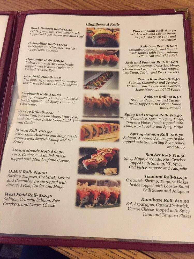 Daimatsu Japanese Restaurant - Mountainside, NJ menu_pic
