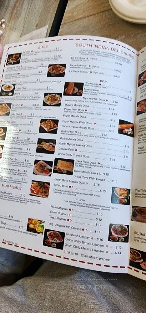 Bombay Talk - Iselin, NJ menu_pic