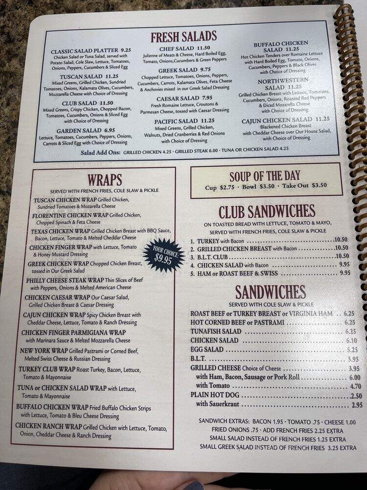 Colonial Restaurant - Fords, NJ menu_pic