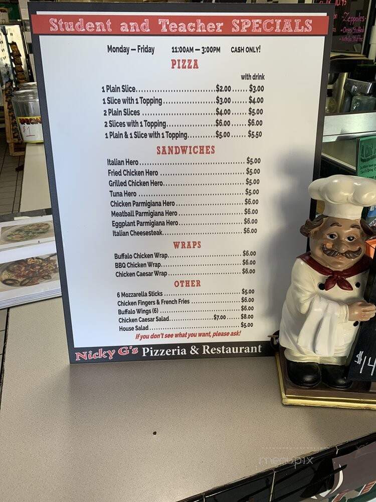 Pat's Pizzeria - Pompton Lakes, NJ menu_pic