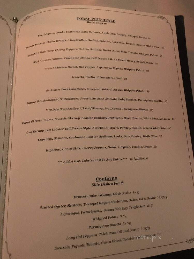 La Cipollina Ristorante - Freehold, NJ menu_pic