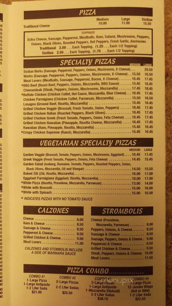 Subworks Pizza & Subs - Rahway, NJ menu_pic