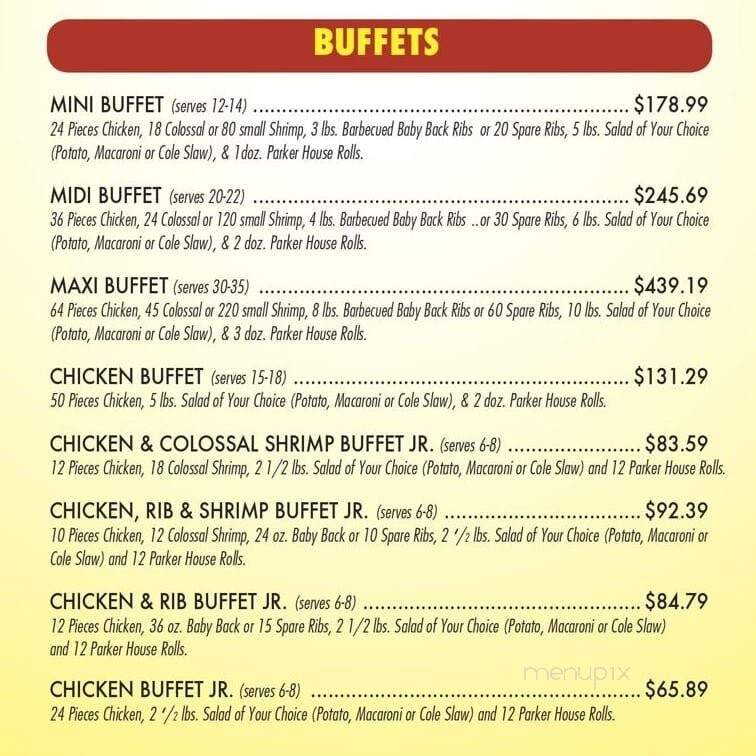 Chicken Galore - Woodbridge, NJ menu_pic