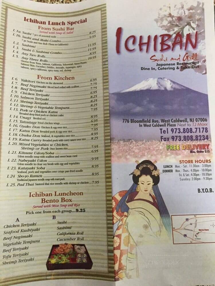 Ichiban Sushi Japanese Restaurant - West Caldwell, NJ