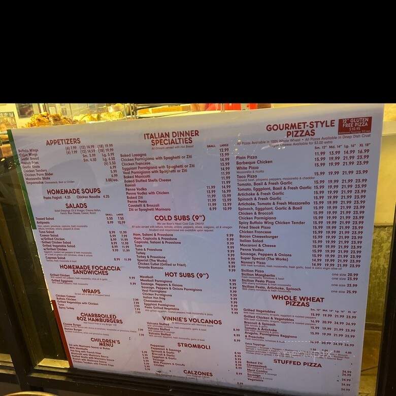 Roman Gourmet - Maplewood, NJ menu_pic