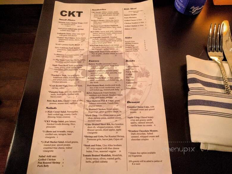 Cornerstone Cafe - Jackson, NJ menu_pic