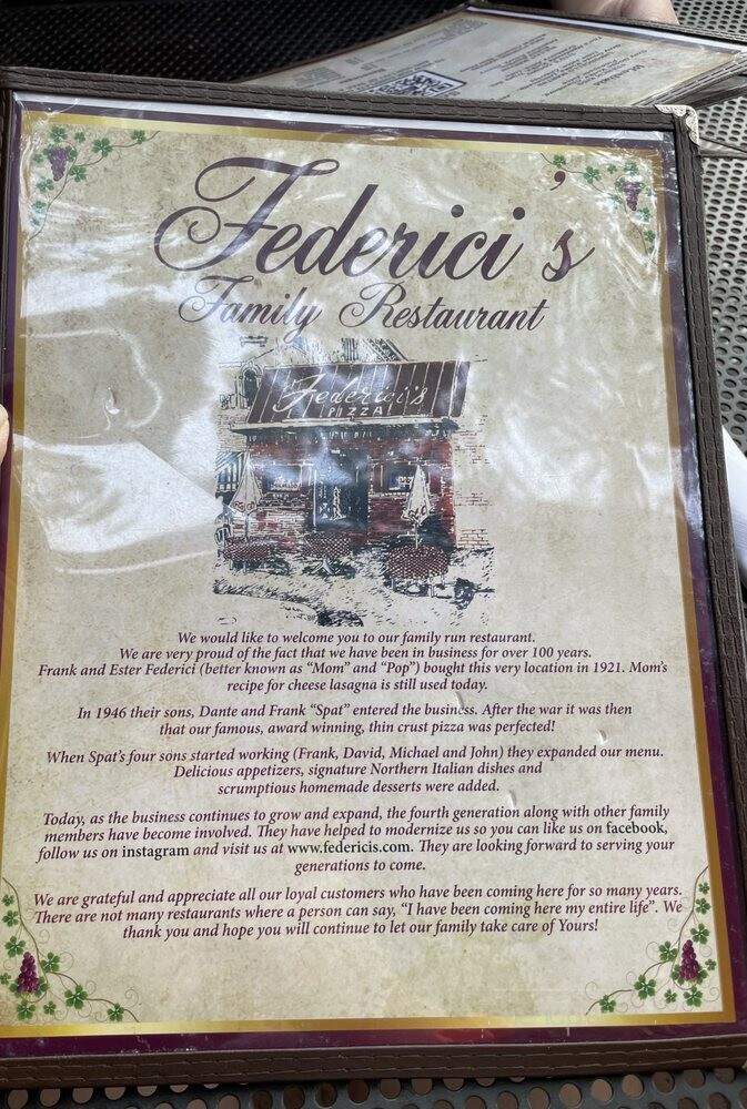 Federici's Pizzeria - Freehold, NJ