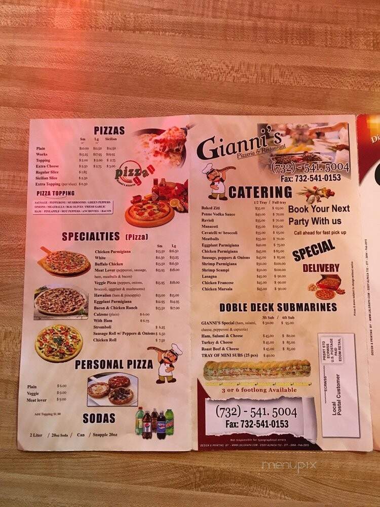 Gianni's Pizzeria - Carteret, NJ