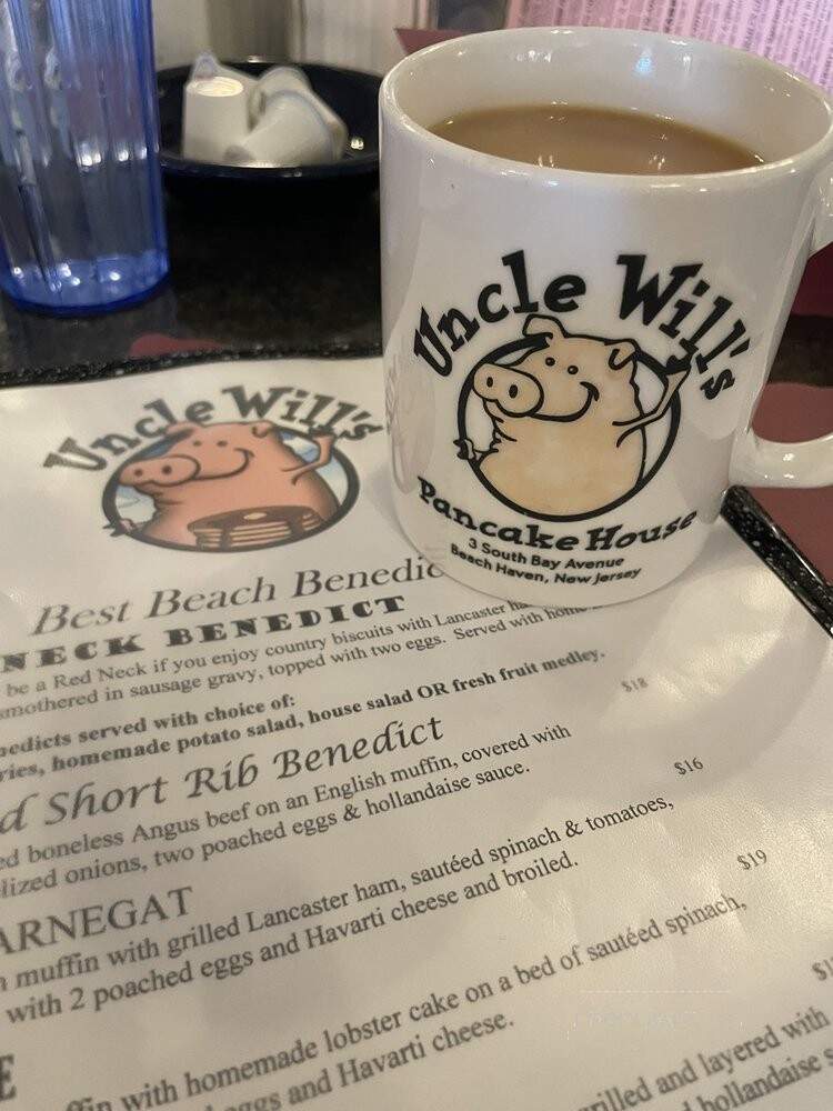 Uncle Will's Pancake House - Beach Haven, NJ menu_pic