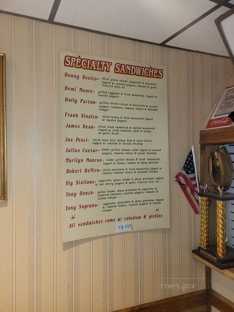 Johnny's Pizzeria - West Orange, NJ menu_pic
