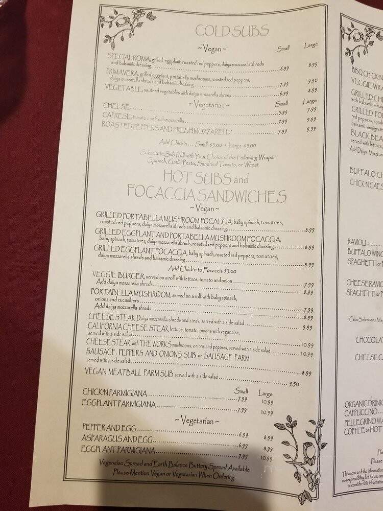 Via Roma - Toms River, NJ menu_pic