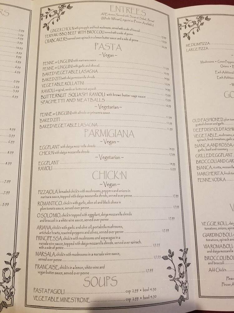 Via Roma - Toms River, NJ menu_pic