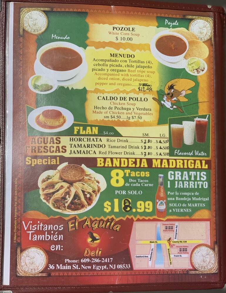 La Sierra Taqueria - Lakewood, NJ menu_pic