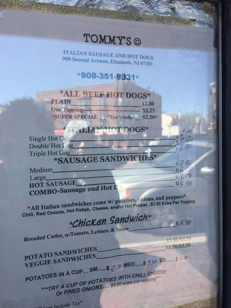 Tommy's Italian Sausage - Elizabeth, NJ