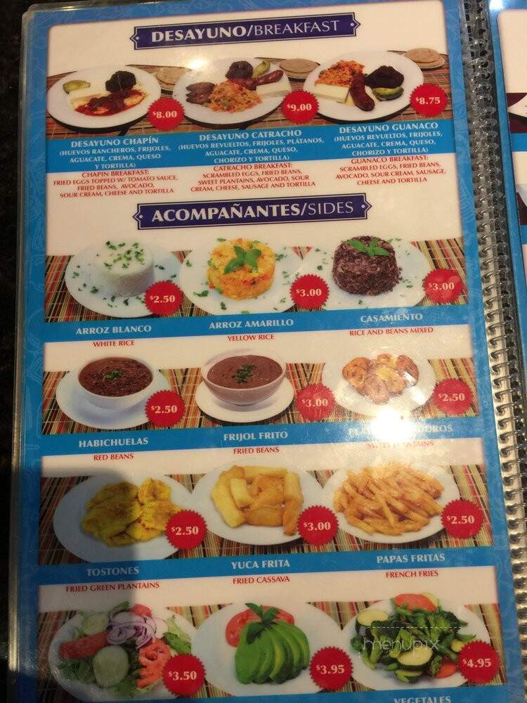 La Pupusa Loca Of Peterson - Paterson, NJ menu_pic