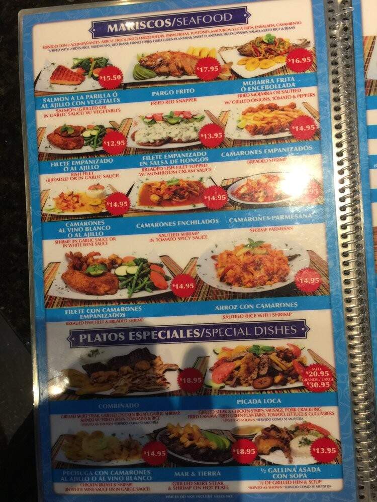 La Pupusa Loca Of Peterson - Paterson, NJ menu_pic