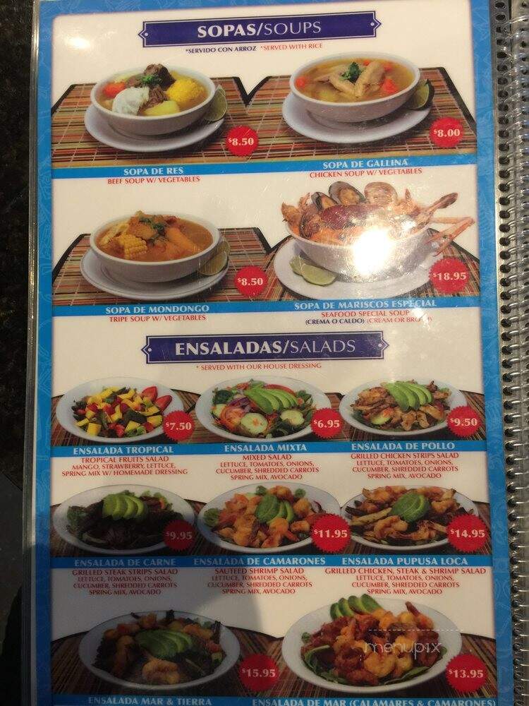 La Pupusa Loca Of Peterson - Paterson, NJ menu_pic