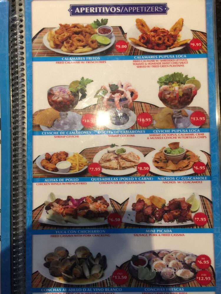 La Pupusa Loca Of Peterson - Paterson, NJ menu_pic