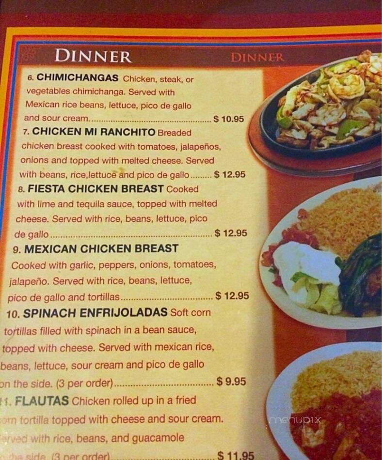 El Familiar - Toms River, NJ menu_pic