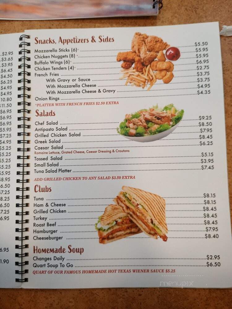 Corral - Clifton, NJ menu_pic