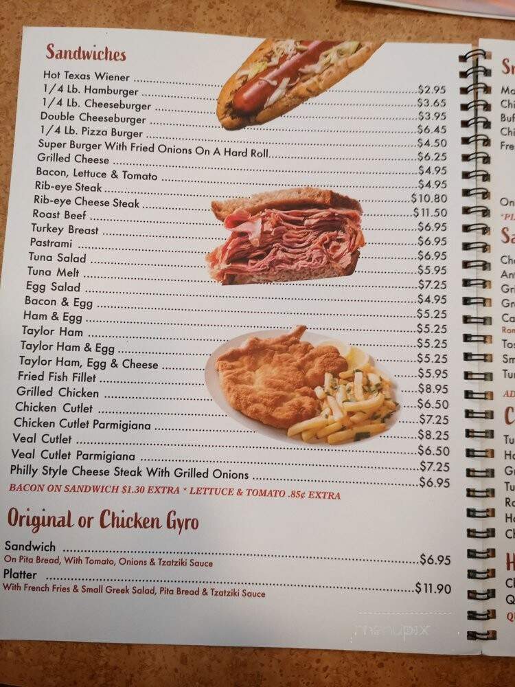 Corral - Clifton, NJ menu_pic