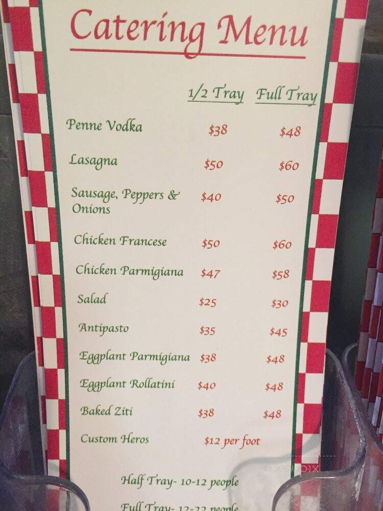 Johns Boy Pizzeria - Glen Rock, NJ menu_pic