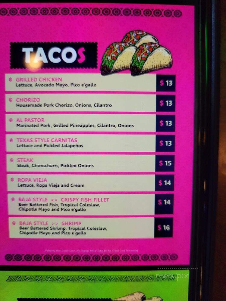 El Mexicano Restaurant - Clifton, NJ menu_pic