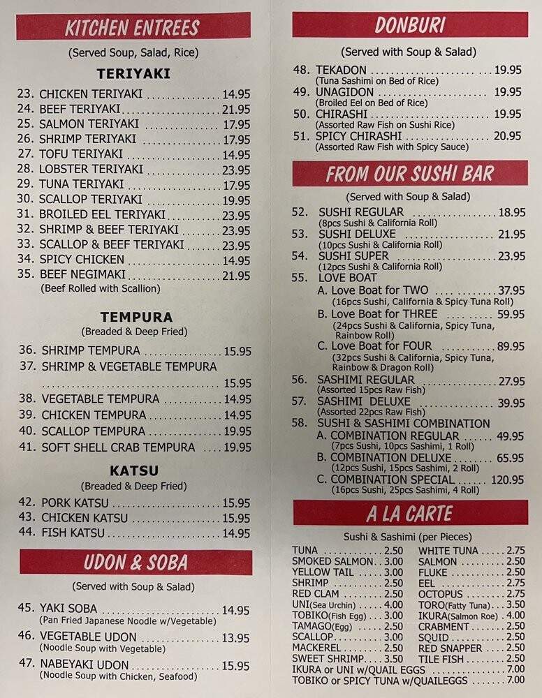 Sushi Boy Corp & Japanese - Garfield, NJ menu_pic