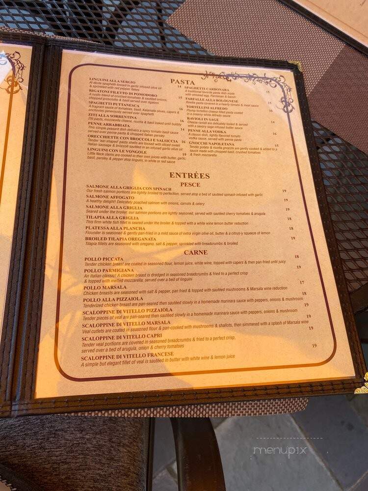 Caffe Capri - East Rutherford, NJ menu_pic