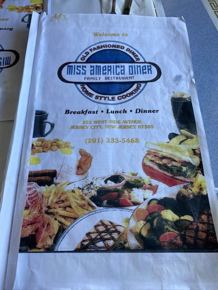 Miss America Diner - Jersey City, NJ menu_pic
